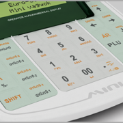 Ellenálló cseppmentes billentyűzet - Euro-50TE Mini online pénztárgép