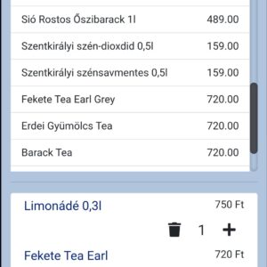 ECR-TRADE JUTA-Raktár NTAK szoftver web 8
